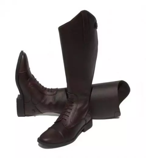 Wide leg cheap leather boots uk