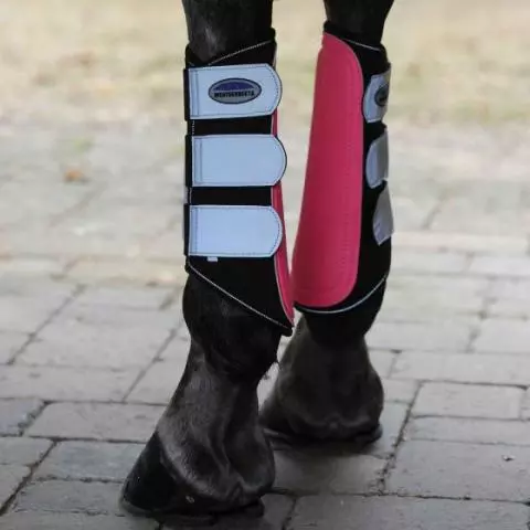 Weatherbeeta Reflective Single Lock Brushing Boots Weatherbeeta