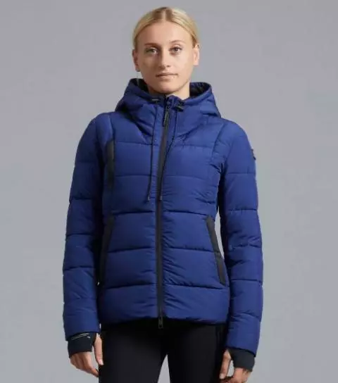 Equestrian quilted sale jacket ladies