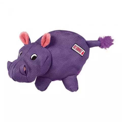 KONG Phatz Hippo Dog Toy Medium Snuggle Dog Toys Discount