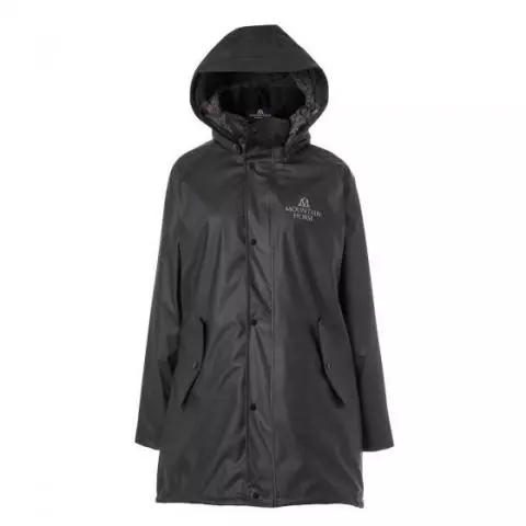 Mountain Horse Spirit Raincoat Black Long Riding Coats