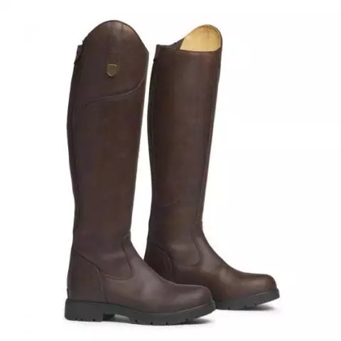 Brown long riding deals boots uk