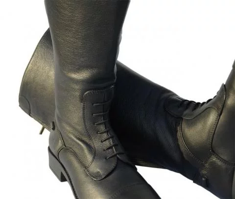 Rhinegold Wide Leg Luxus Extra Leather Riding Boot Rhinegold Riding Boots Rhinegold