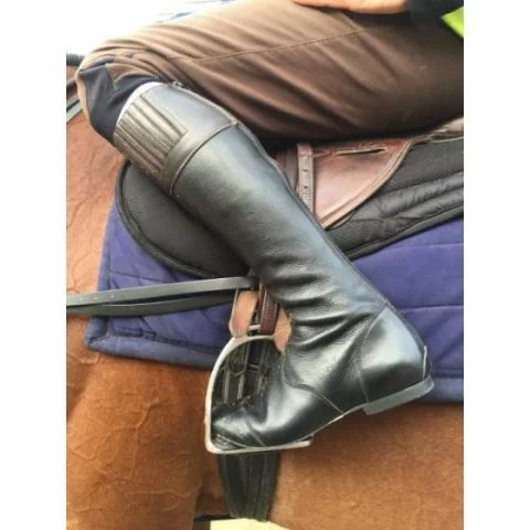 Leather racing boots hot sale