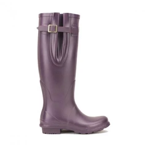 Rockfish Women s Neoprene Lined Tall Adjustable Matt Wellington