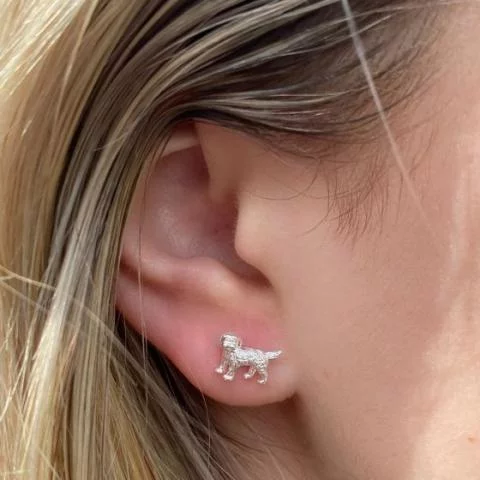 Labradoodle earrings outlet