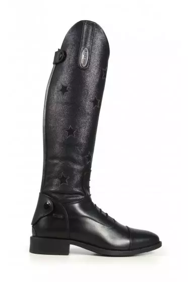 Brogini long leather top riding boots