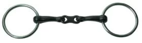 JP Korsteel Loose Ring French Link Sweet Iron Snaffle 
