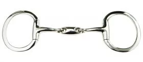 JP Korsteel Eggbutt Oval Link Snaffle 