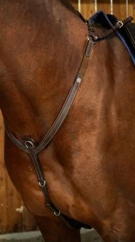 Dy’on Working Collection Breastplate with Bridge - Brown