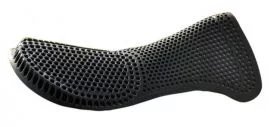 Acavallo Gel Pad and Rear Riser  Black