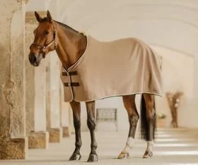 Kentucky Fleece Vegan Wool Show Rug - Beige - Kentucky Horsewear