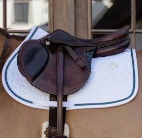 Kentucky Glitter Rope Jumping Saddle Pad - Black -  Kentucky Horsewear