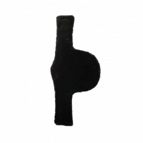 Kentucky Horsewear Sheepskin Stud Girth Cover-Black-48" 120cm - Kentucky Horsewear