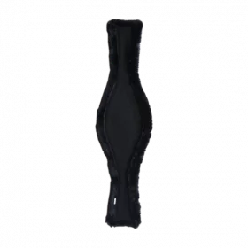 Kentucky Sheepskin Anatomic Girth Cover-Black-50" 125cm - Kentucky Horsewear