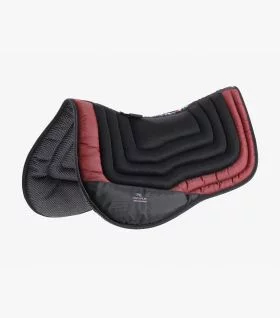 Premier Equine Anti-Slip Airflow Shockproof Racing/ Training Saddle Pad Black -  Premier Equine