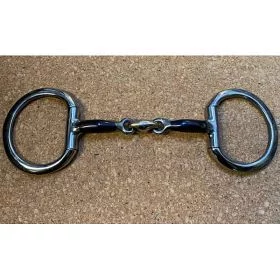 BS40 Blue Sweet Iron Eggbutt Lozenge Bit