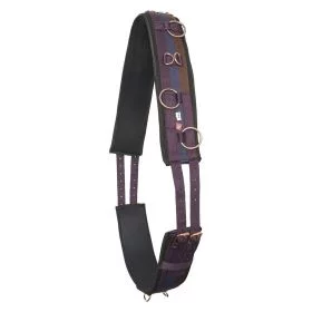 Imperial Riding Lunging Girth Deluxe Extra Bordeaux