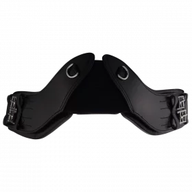 EcoRider Freedom Comfort Anatomic Dressage Girth - Black - EcoRider