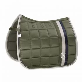Eskadron Big Square Mattgloss Dressage Saddlepad Classic Sports SS25 - Dusty Olive - Eskadron