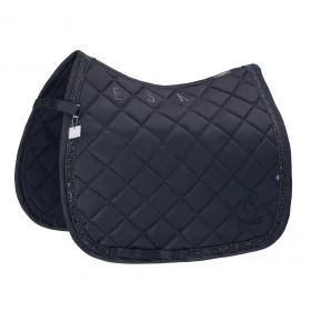 Eskadron Glossy Jewel GP/Jump Saddle Pad Classic Sports SS25 - Navy - Eskadron