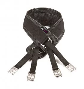 HyCOMFORT Humane Waffle Girth Black