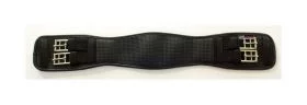 HyCOMFORT Waffle Dressage Girth - Elasticated Both Ends Black