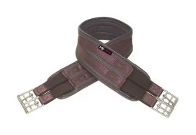 HyCOMFORT Waffle Girth - Elasticated Both Ends Brown