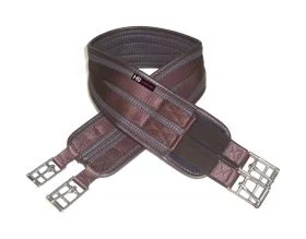 HyCOMFORT Waffle  Girth - Elasticated One End Brown