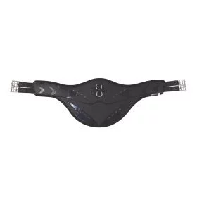 HyCOMFORT Contoured Stud Girth - Long-Black-54 135cm - HY