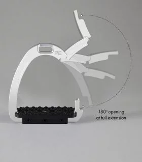 Premier Equine Intego Duo Safety Stirrups - Silver - Premier Equine
