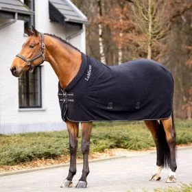 LeMieux Kudos Fleece Cooler Rug Black -  LeMieux