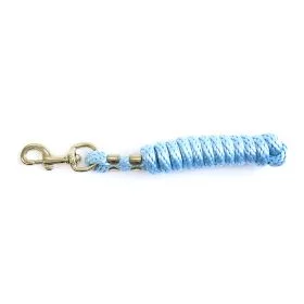 KM Elite Luxury Leadrope 6ft Baby Blue