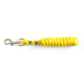 KM Elite Luxury Leadrope 6ft Yellow