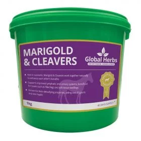 Global Herbs Marigold and Cleavers Mix 1kg - Global Herbs