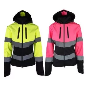 Cameo Equine Performance Junior Hi Viz Jacket Pink  -  Cameo Equine