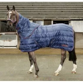 John Whitaker Rastrick 250g Detachable Neck Stable Rug - Navy
