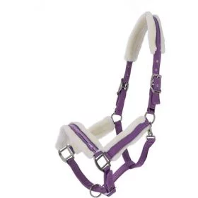 Schockemohle Melbourne Headcollar - Plum
