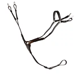 EcoRider Elasticated Breastplate - Brown -  EcoRider