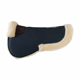 Kentucky Absorb Sheepskin Half Pad - Navy Natural