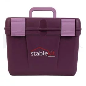 Stable kit Grooming & Tack Box Purple
