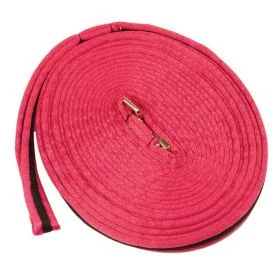 Kincade Brights Two Tone Lunge Rein  Hot Pink