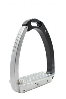 Tech Stirrups Venice Young Black - Silver