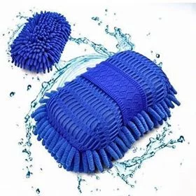 Harlequin 2in1 Super Shine Wash Sponge Royal Blue