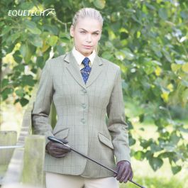 Equetech Ladies Foxbury Tweed Riding Jacket | Equetech Spring 2024 ...
