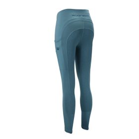 Woof Wear Young Rider Pro Tights - Mineral Blue