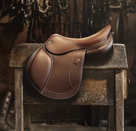 Crosby Prix De Nation Deep Seat Close contact Covered Saddle