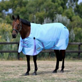 WeatherBeeta ComFiTec Classic Standard Neck Lite - Light Blue Purple - WeatherBeeta