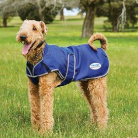 WeatherBeeta Comfitec Premier Free Duo Deluxe Parka Dog Coat - Dark Blue-80cm -  WeatherBeeta