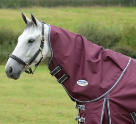 WeatherBeeta ComFiTec Plus Dynamic II Neck Rug Medium - Maroon Grey White